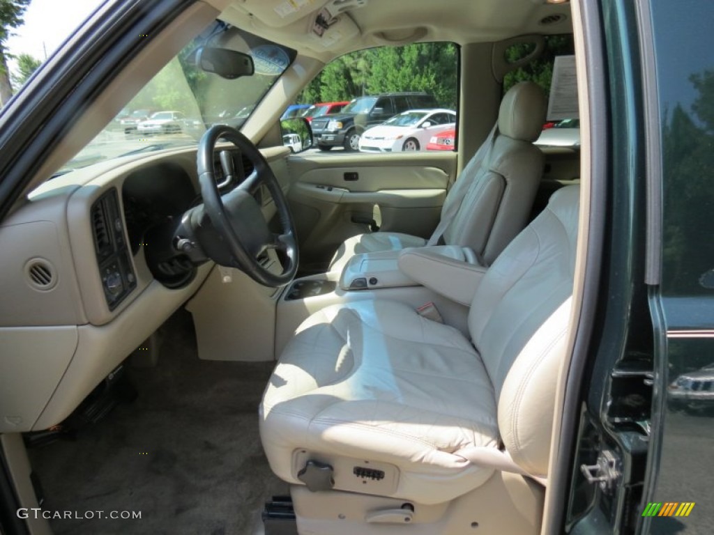 2001 Yukon XL SLT - Polo Green Metallic / Neutral Tan/Shale photo #6