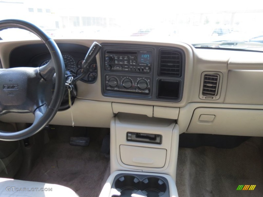 2001 Yukon XL SLT - Polo Green Metallic / Neutral Tan/Shale photo #12