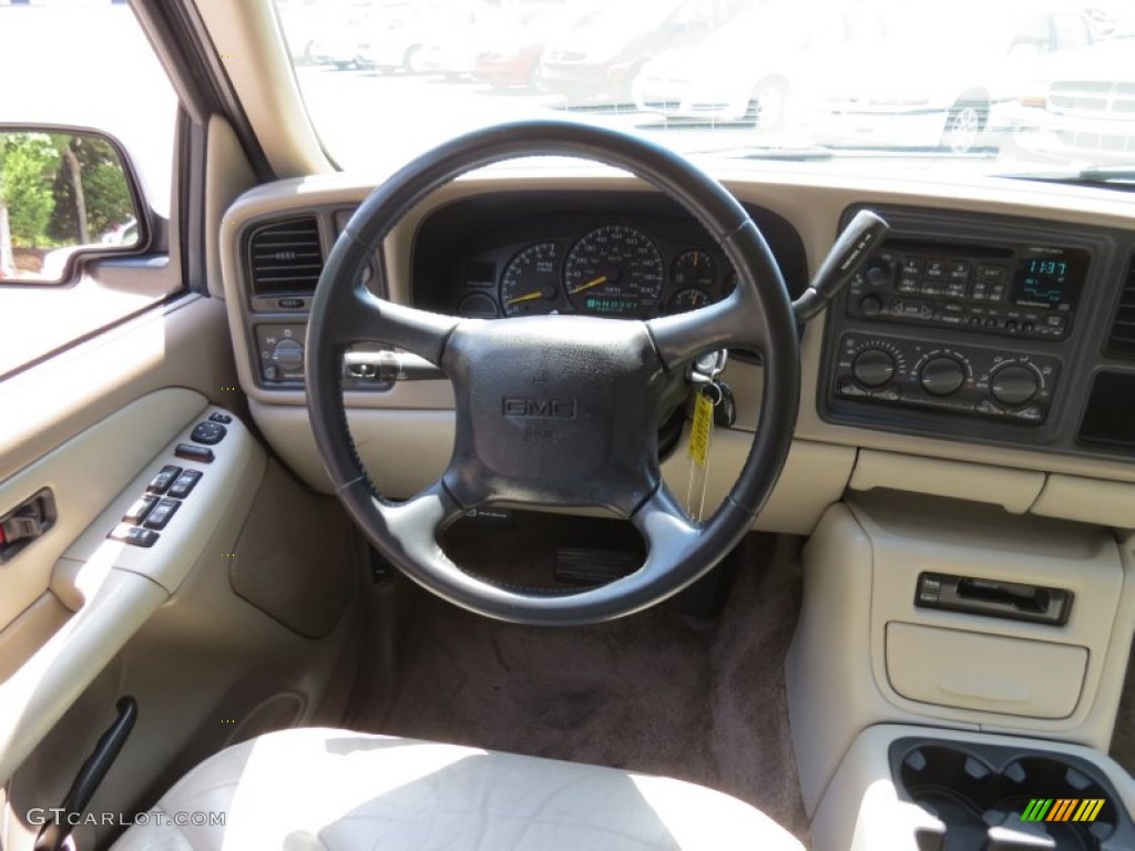 2001 Yukon XL SLT - Polo Green Metallic / Neutral Tan/Shale photo #13