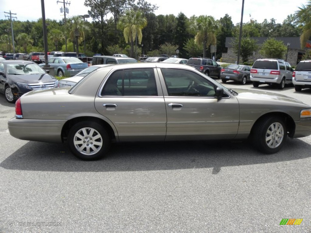2006 Crown Victoria LX - Arizona Beige Metallic / Light Camel photo #13