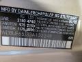  2003 E 320 Sedan Desert Silver Metallic Color Code 693