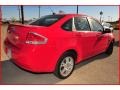 2008 Vermillion Red Ford Focus SES Sedan  photo #7