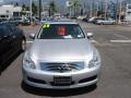 2008 Liquid Platinum Silver Infiniti G 35 Sedan  photo #2