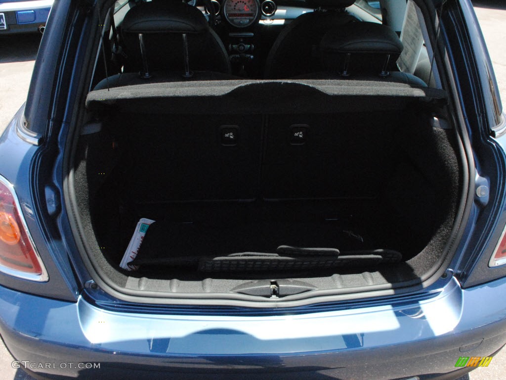 2009 Cooper Hardtop - Horizon Blue / Black/Grey photo #10