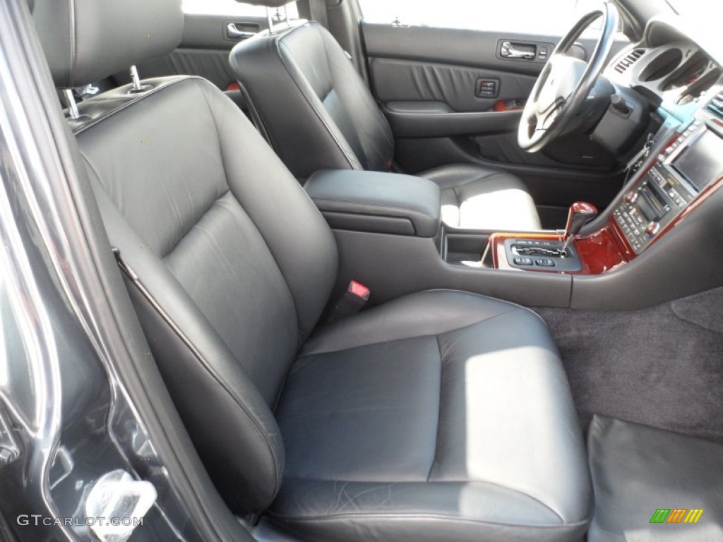 Ebony Interior 2004 Acura RL 3.5 Photo #68220037