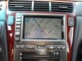 2004 Acura RL Ebony Interior Navigation Photo