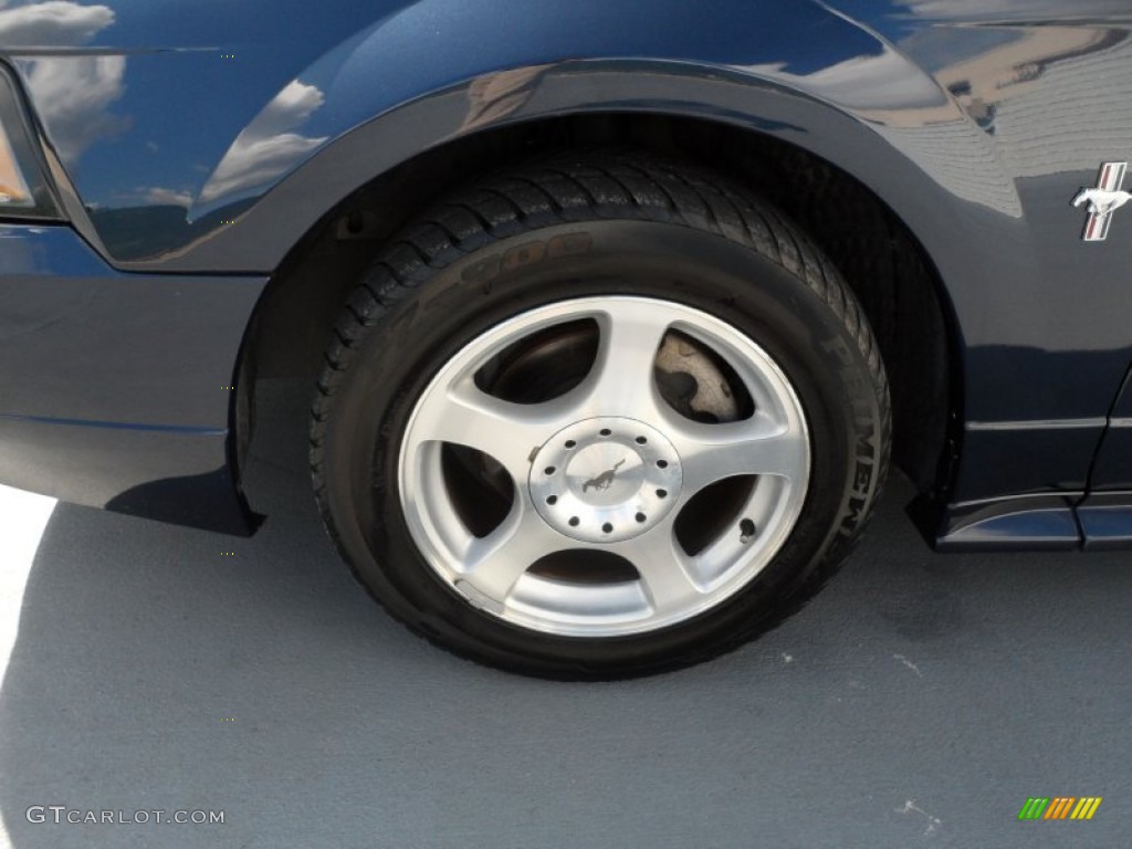 2003 Mustang V6 Coupe - True Blue Metallic / Dark Charcoal photo #9