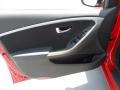 Black 2013 Hyundai Elantra GT Door Panel