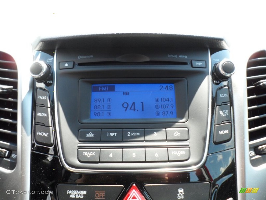 2013 Elantra GT - Volcanic Red / Black photo #27