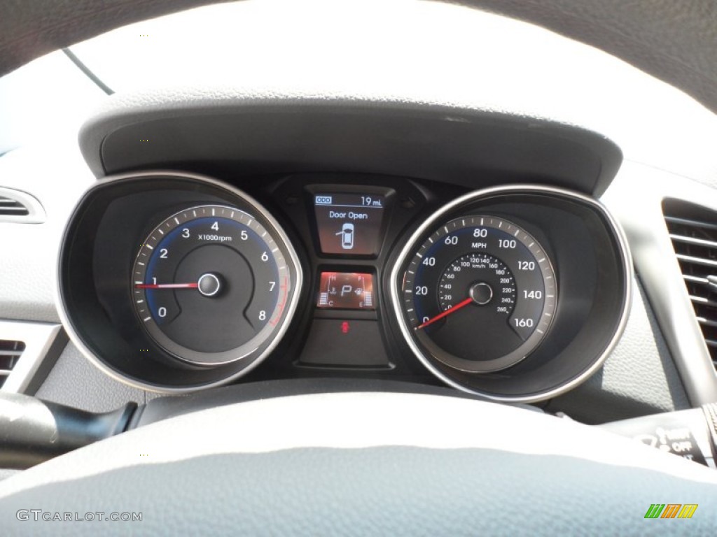 2013 Elantra GT - Volcanic Red / Black photo #31