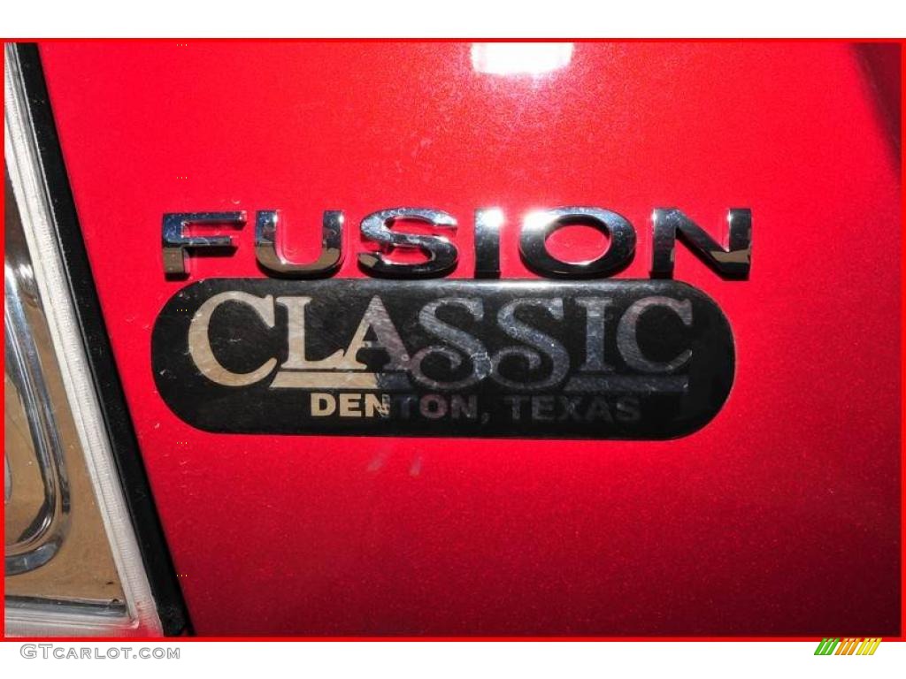 2008 Fusion SE V6 - Redfire Metallic / Medium Light Stone photo #5