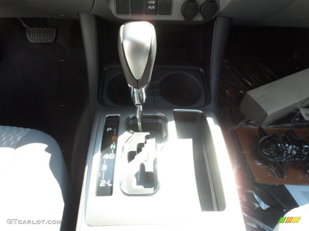 2012 Tacoma V6 SR5 Prerunner Double Cab - Magnetic Gray Mica / Graphite photo #27