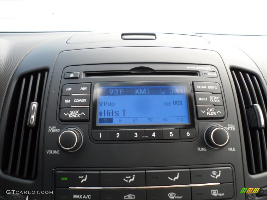2012 Elantra SE Touring - Black Noir Pearl / Beige photo #28