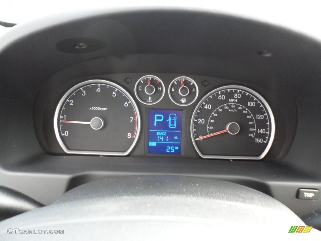 2012 Elantra SE Touring - Black Noir Pearl / Beige photo #32