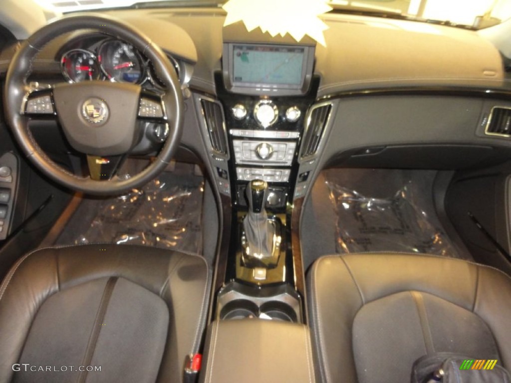 2012 Cadillac CTS -V Sedan Ebony/Ebony Dashboard Photo #68221549