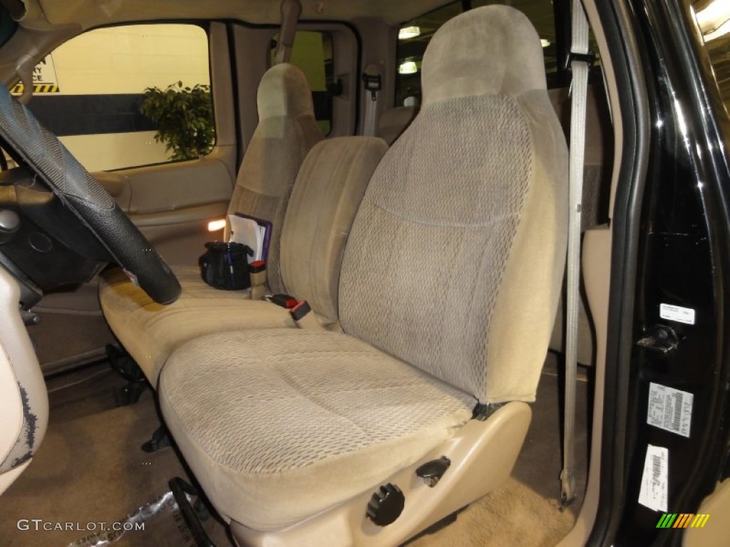 Medium Prairie Tan Interior 1998 Ford F150 XL SuperCab Photo #68221750