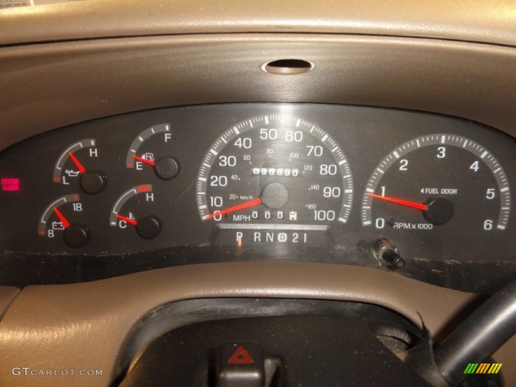 1998 Ford F150 XL SuperCab Gauges Photo #68221792