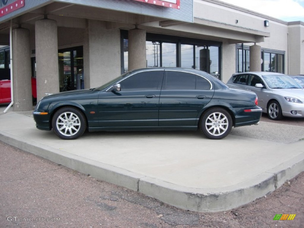 2000 S-Type 4.0 - British Racing Green / Cashmere photo #9
