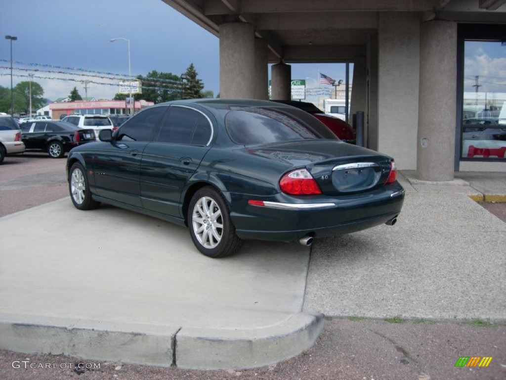 2000 S-Type 4.0 - British Racing Green / Cashmere photo #10