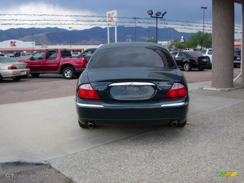 2000 S-Type 4.0 - British Racing Green / Cashmere photo #11