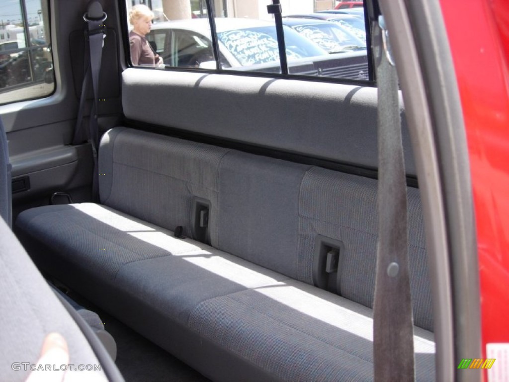 Gray Interior 1995 Ford F150 XLT Extended Cab 4x4 Photo #68221951