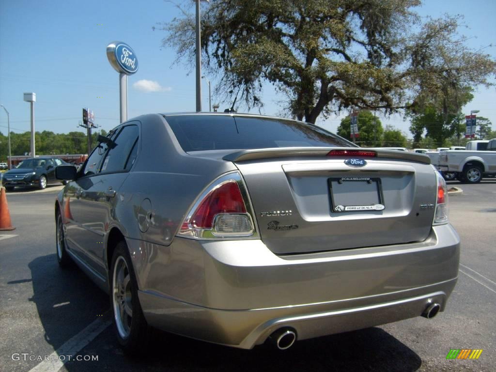 2008 Fusion SE V6 - Vapor Silver Metallic / Charcoal Black photo #5