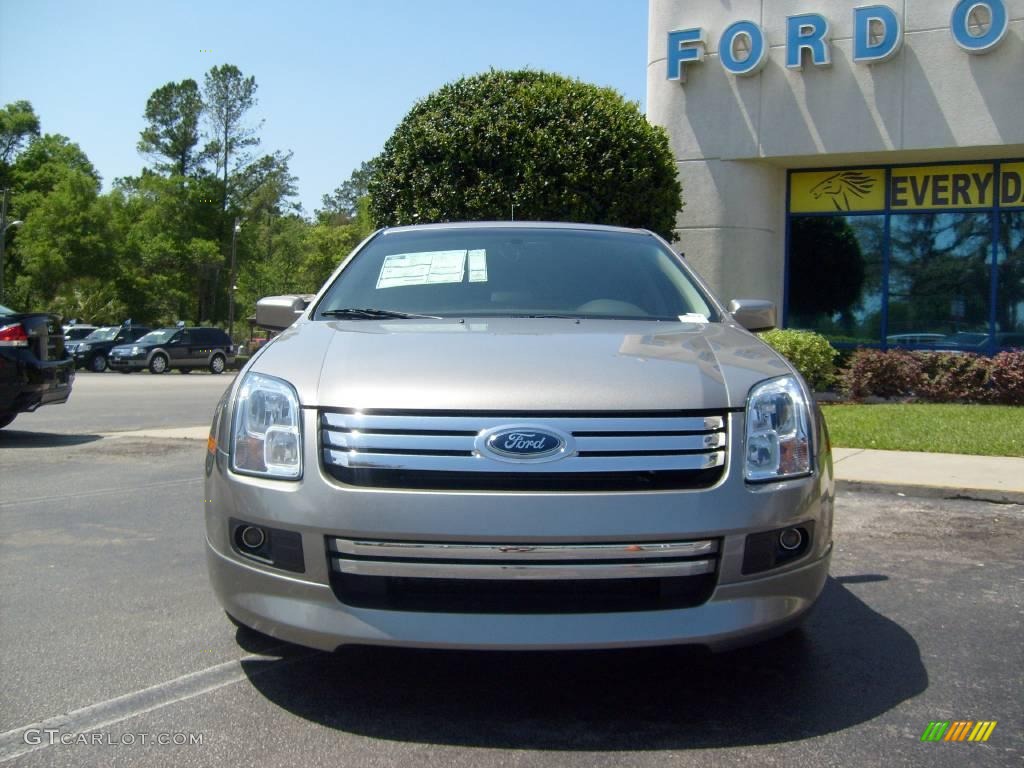 2008 Fusion SE V6 - Vapor Silver Metallic / Charcoal Black photo #8