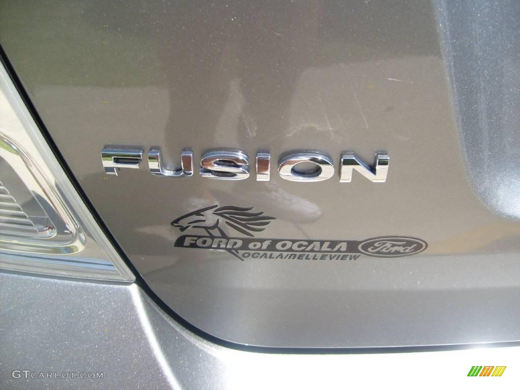 2008 Fusion SE V6 - Vapor Silver Metallic / Charcoal Black photo #10