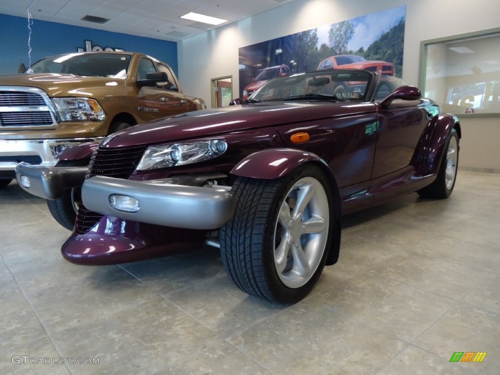 Prowler Purple 1999 Plymouth Prowler Roadster Exterior Photo #68224018