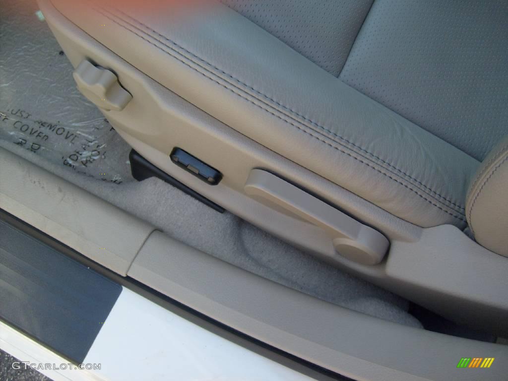 2008 Fusion SEL V6 - White Suede / Medium Light Stone photo #16