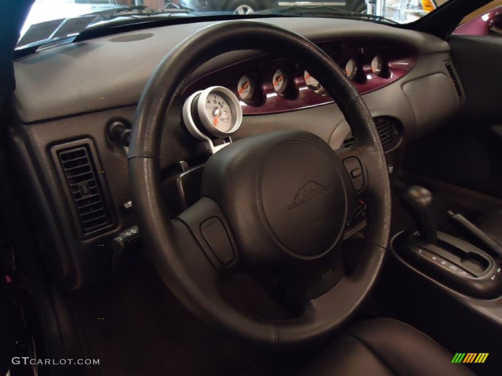 1999 Plymouth Prowler Roadster Agate Steering Wheel Photo #68224096