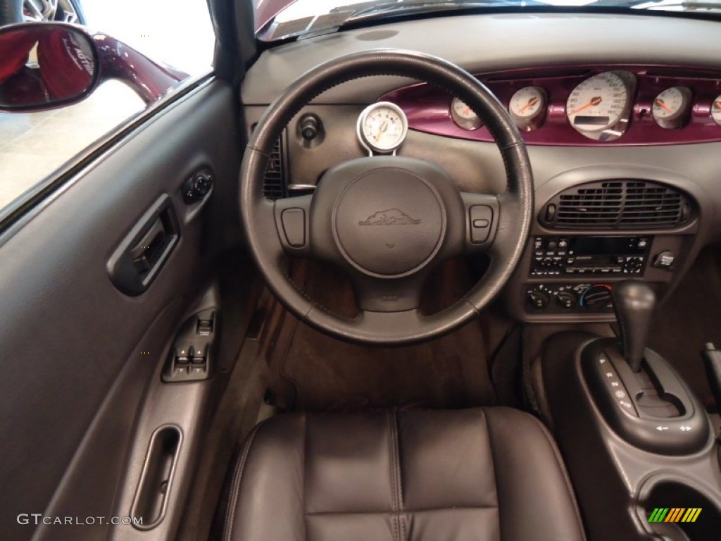 1999 Plymouth Prowler Roadster Agate Steering Wheel Photo #68224177