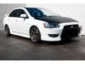 2009 Wicked White Satin Mitsubishi Lancer GTS  photo #1