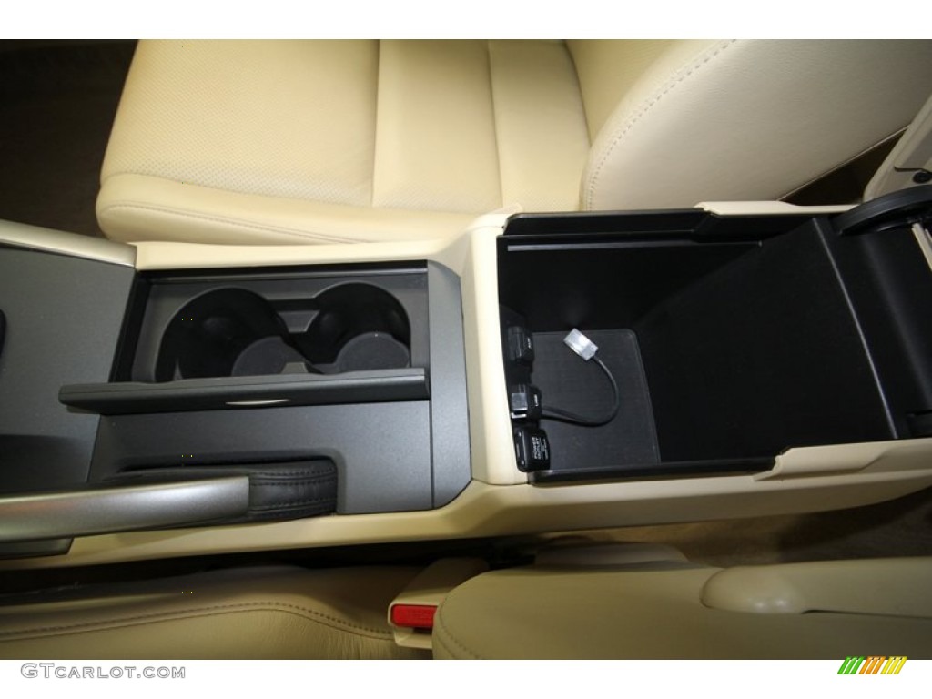 2010 TSX Sedan - Crystal Black Pearl / Parchment photo #25