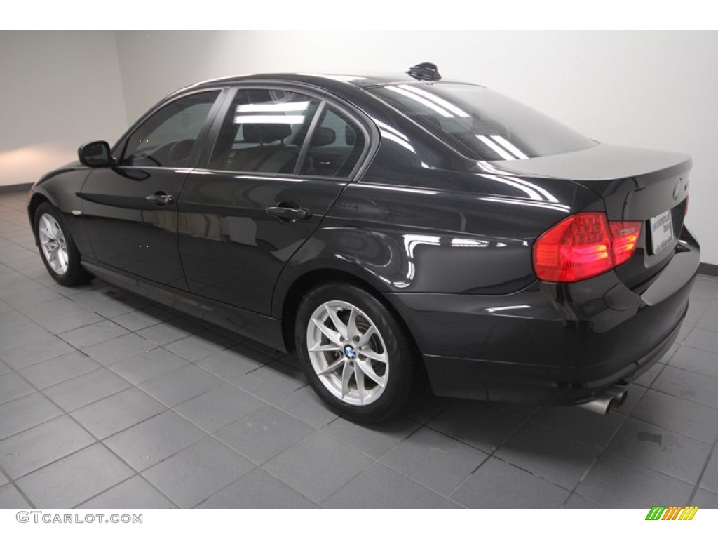 2010 3 Series 328i Sedan - Black Sapphire Metallic / Black photo #5