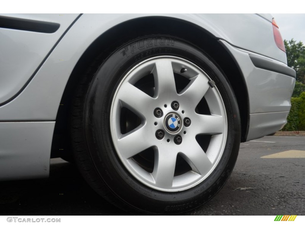 2000 3 Series 323i Sedan - Titanium Silver Metallic / Grey photo #25