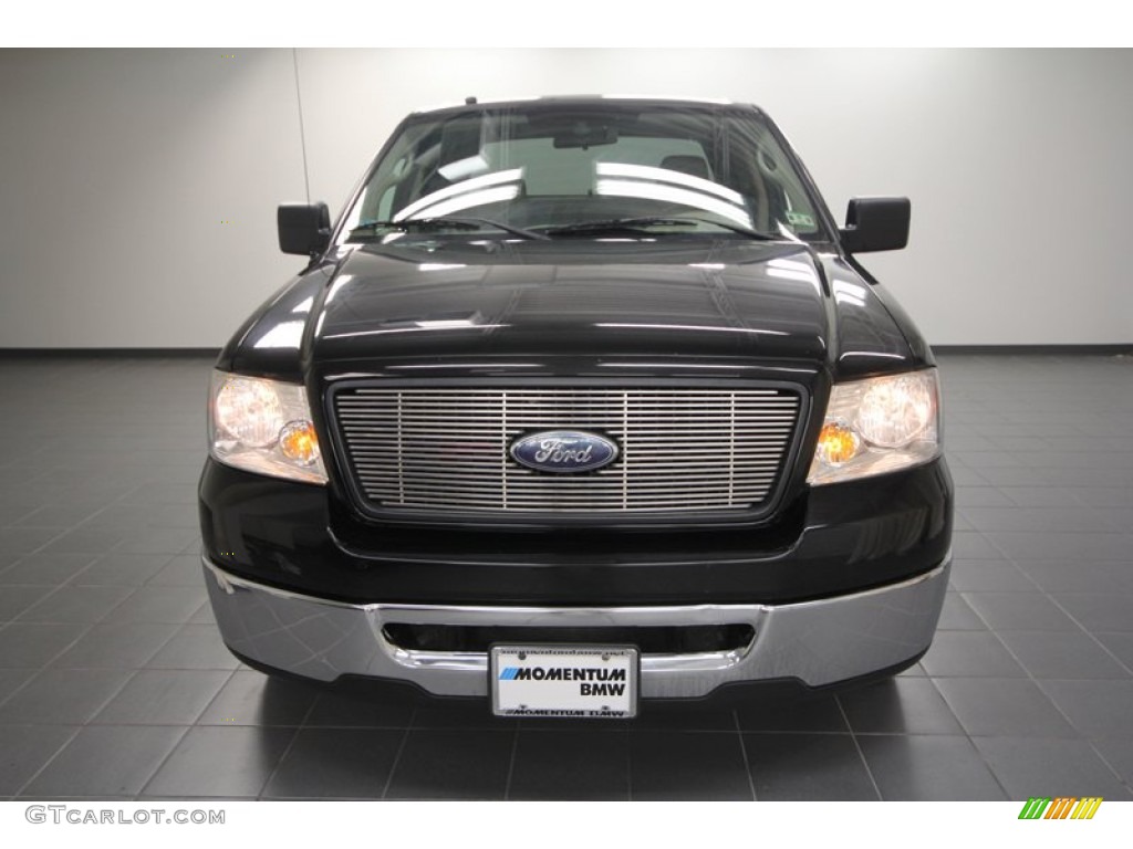 2006 F150 XLT SuperCrew - Black / Tan photo #7