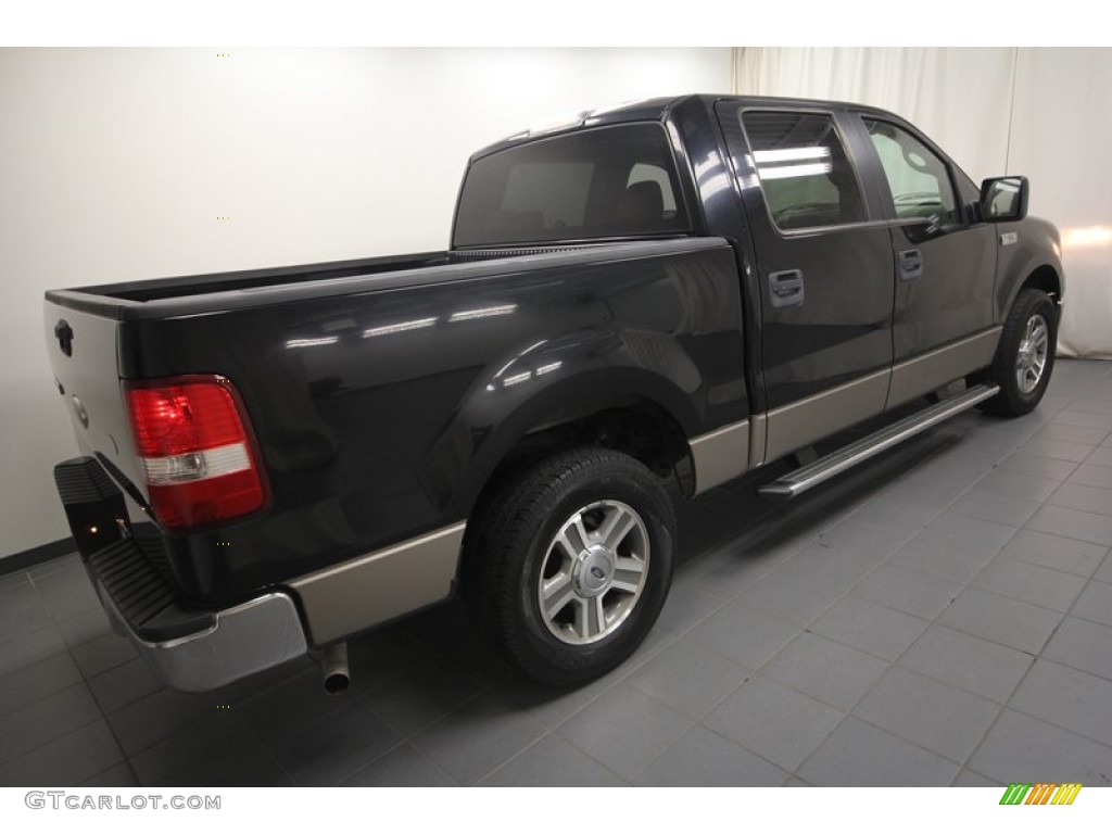 2006 F150 XLT SuperCrew - Black / Tan photo #11