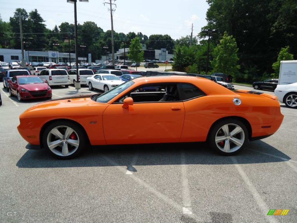 2012 Challenger SRT8 392 - Header Orange / Dark Slate Gray photo #8