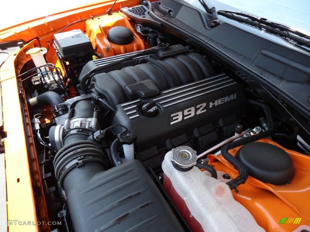 2012 Dodge Challenger SRT8 392 6.4 Liter SRT HEMI OHV 16-Valve MDS V8 Engine Photo #68225590