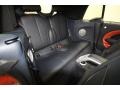 2005 Mini Cooper Sunrise/Dark Blue Interior Rear Seat Photo