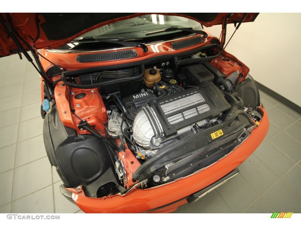 2005 Mini Cooper S Convertible 1.6 Liter Supercharged SOHC 16-Valve 4 Cylinder Engine Photo #68225725