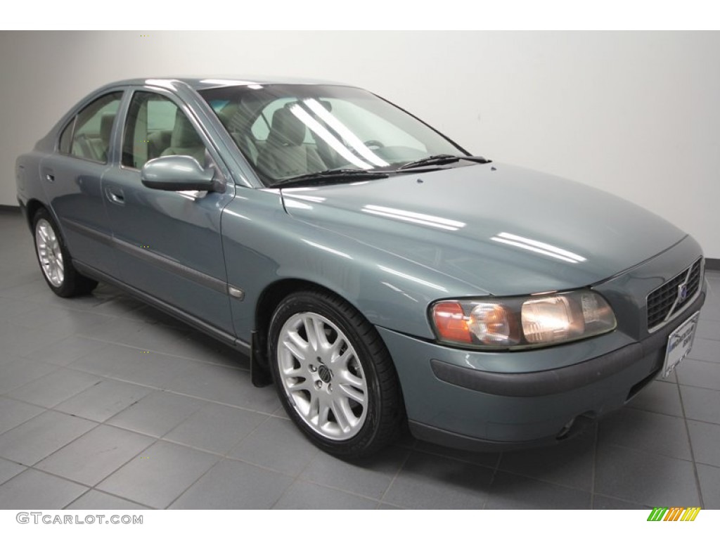 2003 S60 T5 - Platinum Green Metallic / Beige/Light Sand photo #1