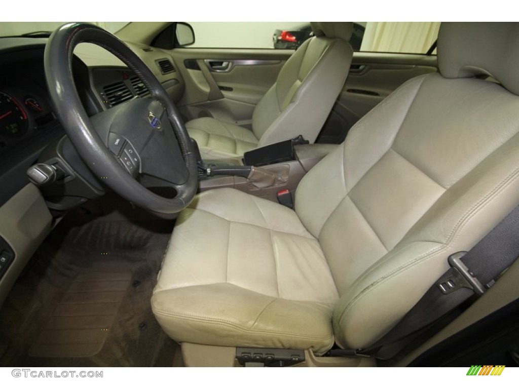 2003 S60 T5 - Platinum Green Metallic / Beige/Light Sand photo #3