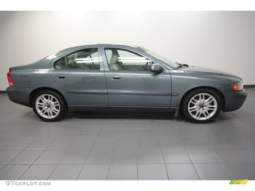 2003 S60 T5 - Platinum Green Metallic / Beige/Light Sand photo #7