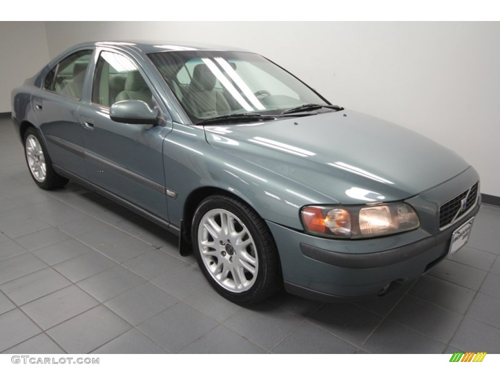 2003 S60 T5 - Platinum Green Metallic / Beige/Light Sand photo #8