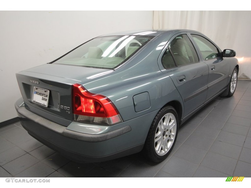 2003 S60 T5 - Platinum Green Metallic / Beige/Light Sand photo #9