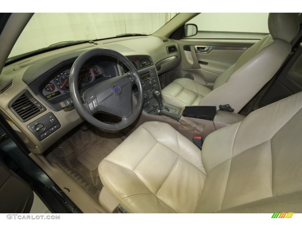 2003 S60 T5 - Platinum Green Metallic / Beige/Light Sand photo #12