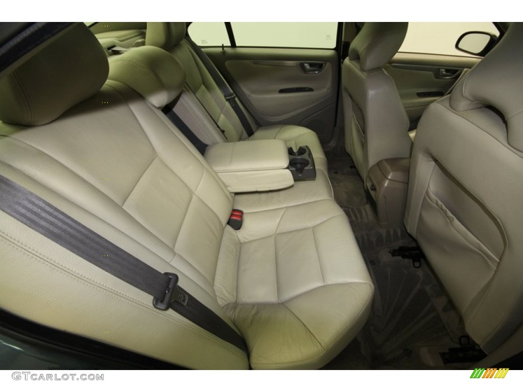 2003 S60 T5 - Platinum Green Metallic / Beige/Light Sand photo #34