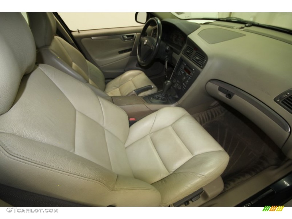 2003 S60 T5 - Platinum Green Metallic / Beige/Light Sand photo #35